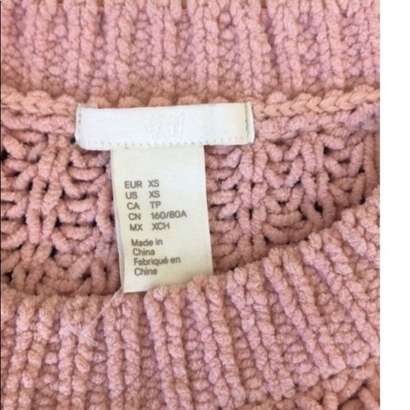 H&M light pink soft sweater - Picture 4 of 4